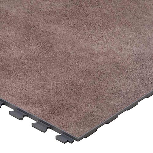 SupraTile 7 mm Designer Vinyl Floor Tiles Top Series clay tile.
