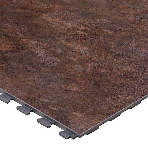 SupraTile 7MM Design Series 18x18 in Leather Rustic