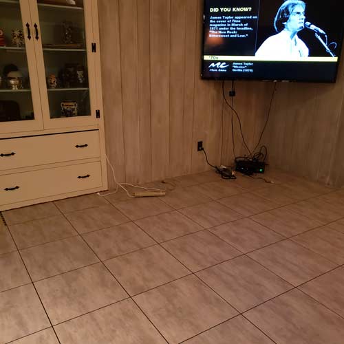 SupraTile 7 mm Designer Vinyl Top Series supra-tile-basement-2.