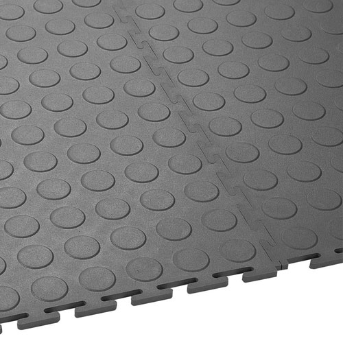 Perforated Garage Floor Tiles -Drain - 12 x 12 in