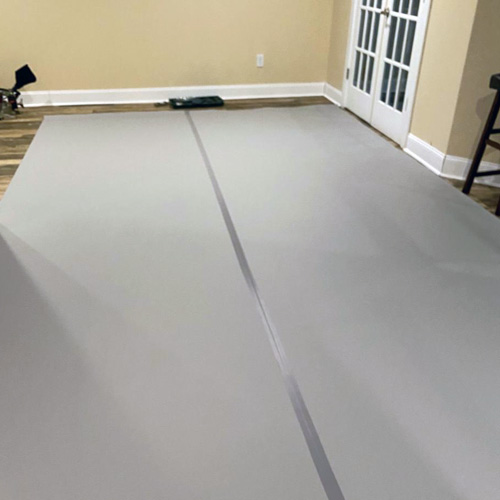 Non slip dance flooring for fitness space