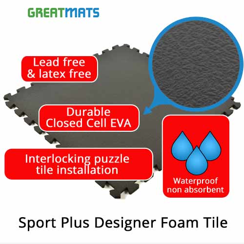 Sport Plus Foam Padding Underlayment infographics