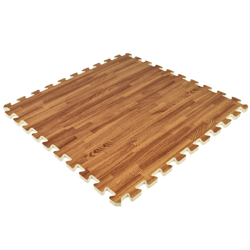 Wood Grain Easy to Clean Foam Mats