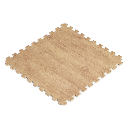 wood grain foam floor tiles