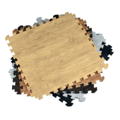 wood grain foram flooring over tile thumbnail