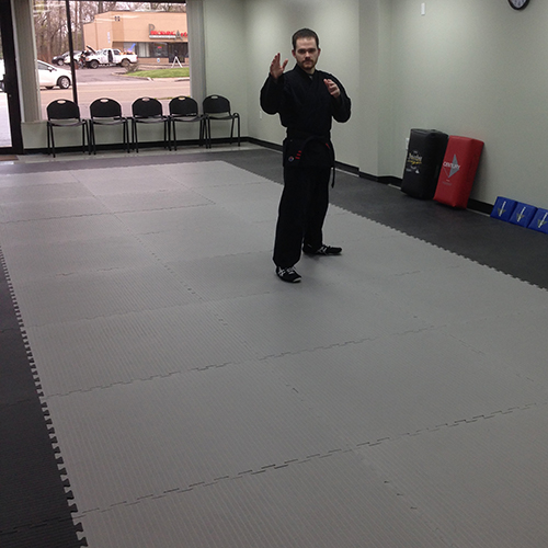 martial arts mats with shoes