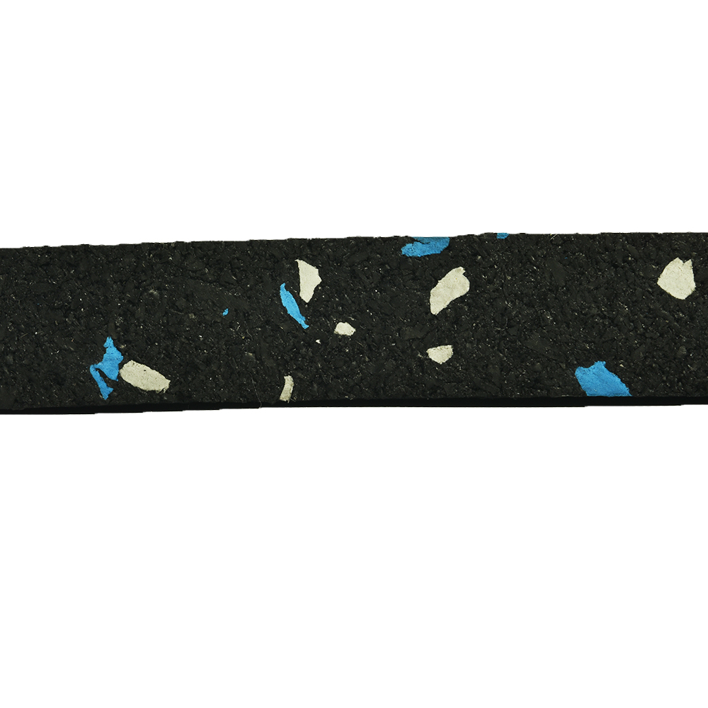 ForceFit Athletic Rolled Rubber 10% Color 1/2 Inch x 4 Ft. Wide Per SF thickness view