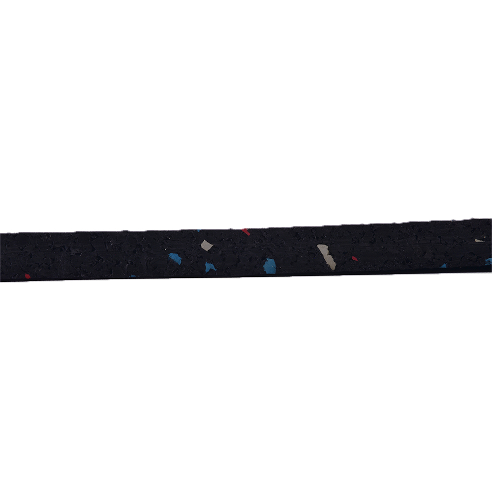 Side view ForceFit West Athletic Rolled Rubber Regrind 8 mm x 4 Ft. Wide Per SF