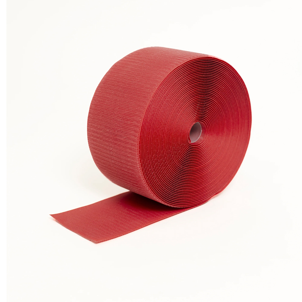 G-Floor Cheer Mat Hook Tape 4 Inch x 43.5 Ft. in Red
