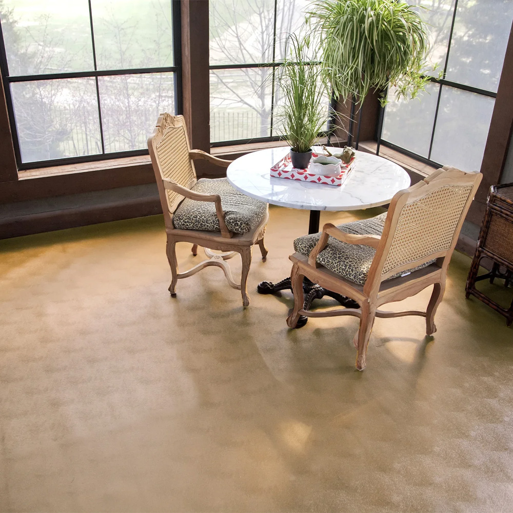 G-Floor Protective Floor Mat Levant Texture 1.4 mm x 5x10 Ft. sitting room install