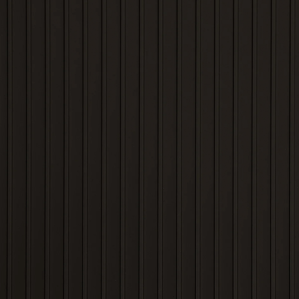 G-Floor Ribbed Tread Garage Floor Roll 55 Mil x 8.6x24 Ft. close up of midnight black