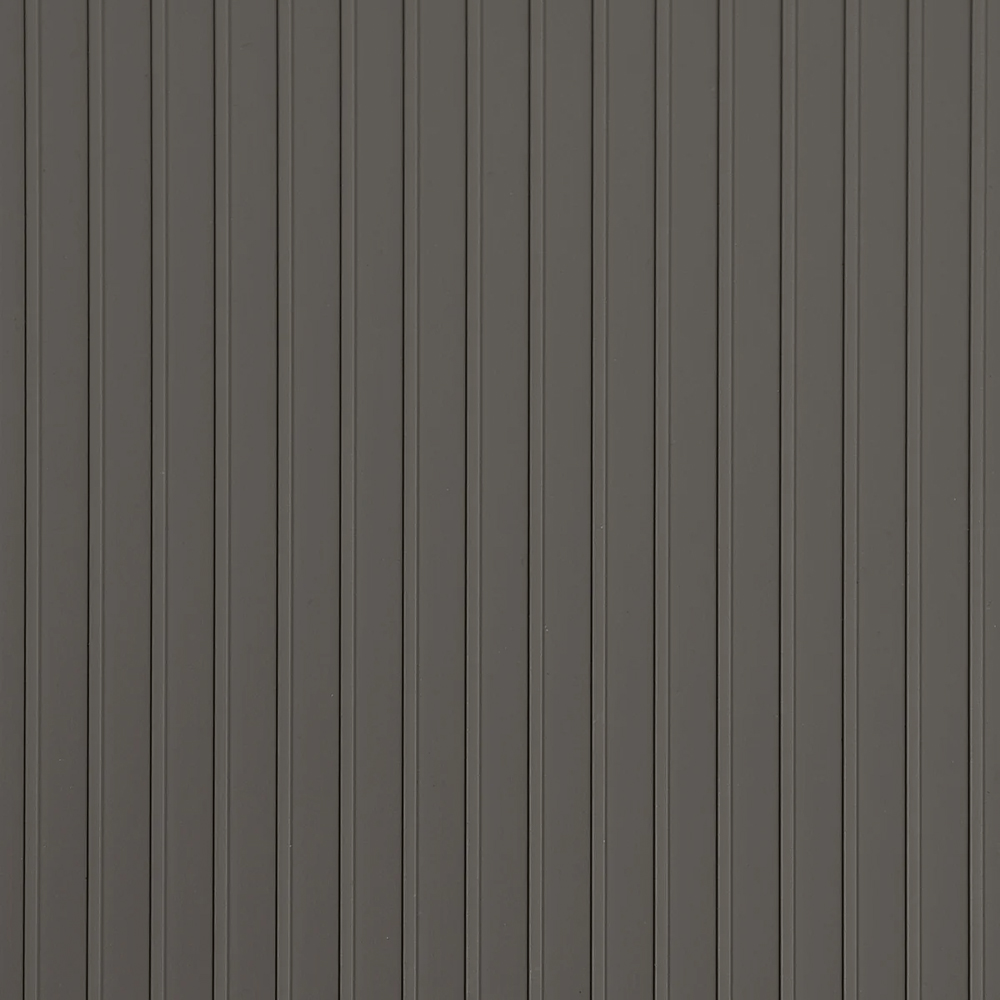 G-Floor Ribbed Tread Garage Floor Roll 55 Mil x 8.6x24 Ft. close up of slate gray