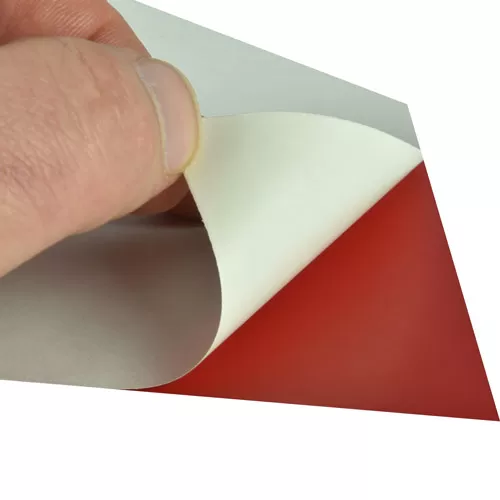 GamFloor Self Adhesive Vinyl Floor Roll 100 Ft Red Backing