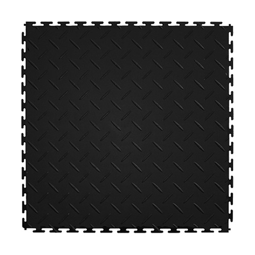 Diamond Plate PVC Mechanical Room Flooring