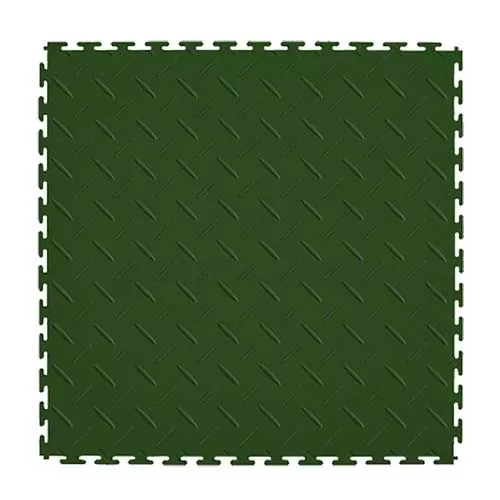 Tuff Seal Prime Patented Hidden Interlock Commercial Quality Vinyl Floor Tile No Adhesive Necessary Surface Smooth Color Light Gray Decorative Tiles Amazon Com