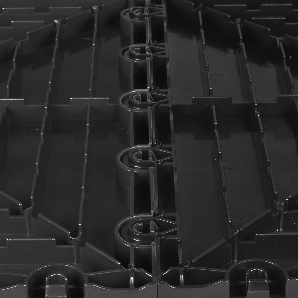 Garage Floor Tile Polypropylene Back of Tile