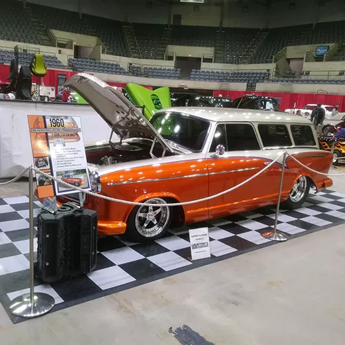 flooring for car show