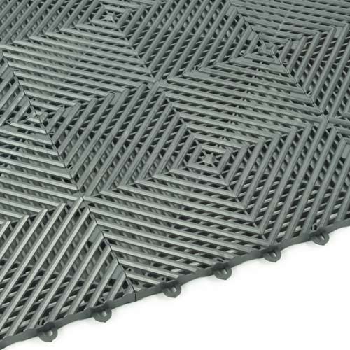 Perforated Garage Tile