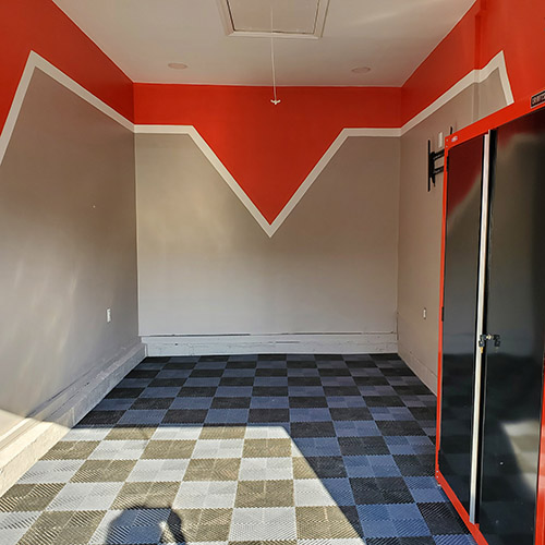 garage flooring tiles for small garages