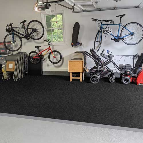 large garage floor mat roll for protection