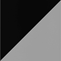 Vario Reversible Marley Flooring 63 inch x 98 Ft black and gray swatch