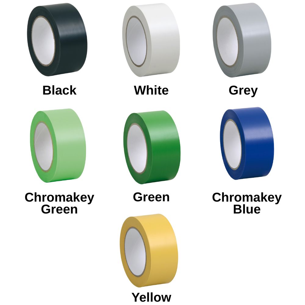 Vario Vinyl Dance Floor Tape 36 Yards all colors