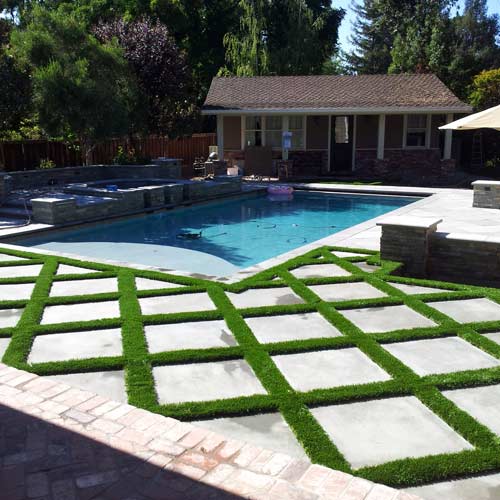 Catalina Pet  Artificial Turf Roll 15 Ft wide Pool Deck