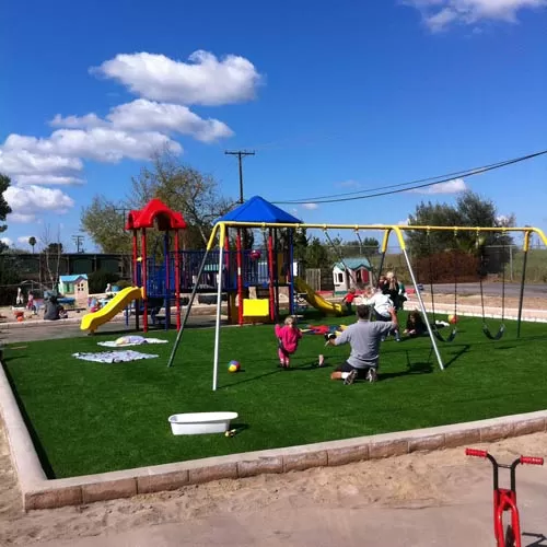 Outdoor Playground Floor, Inexpensive Playground Ideas