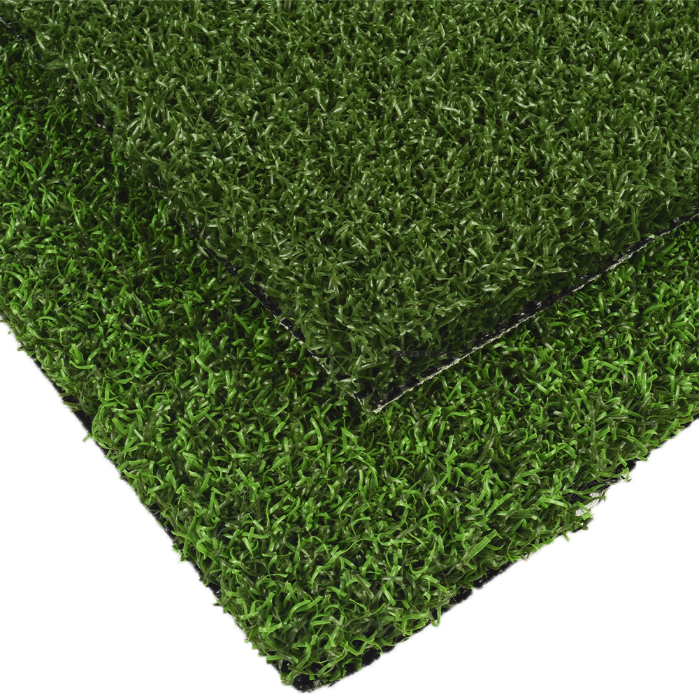 Bermuda Artificial Grass Turf spring green top corner color stack