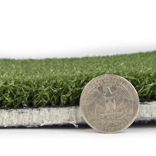 Bermuda Artificial Grass Turf 15 Ft x 5mm Padded per LF thickness