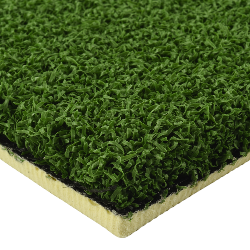 Drill Turf Max Artificial Grass Turf 5mm Padded 3/4 Inch x 15 Ft. Wide Per SF corner edge view