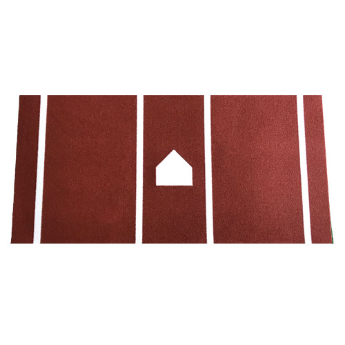 Home Plate Mat clay