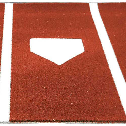 home plate artificial turf for baseball and corkball