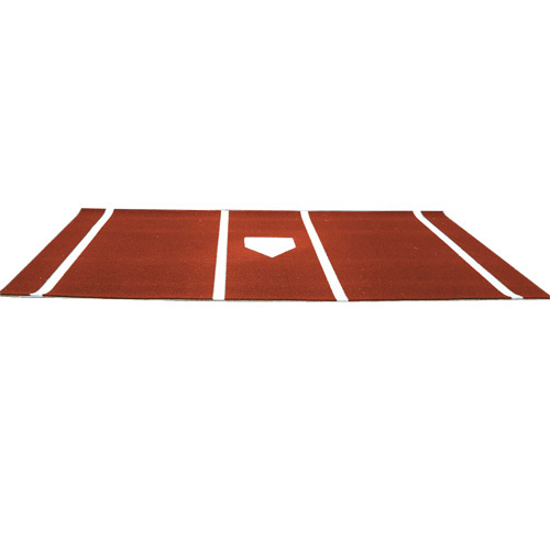 Home Plate Mat clay home plate