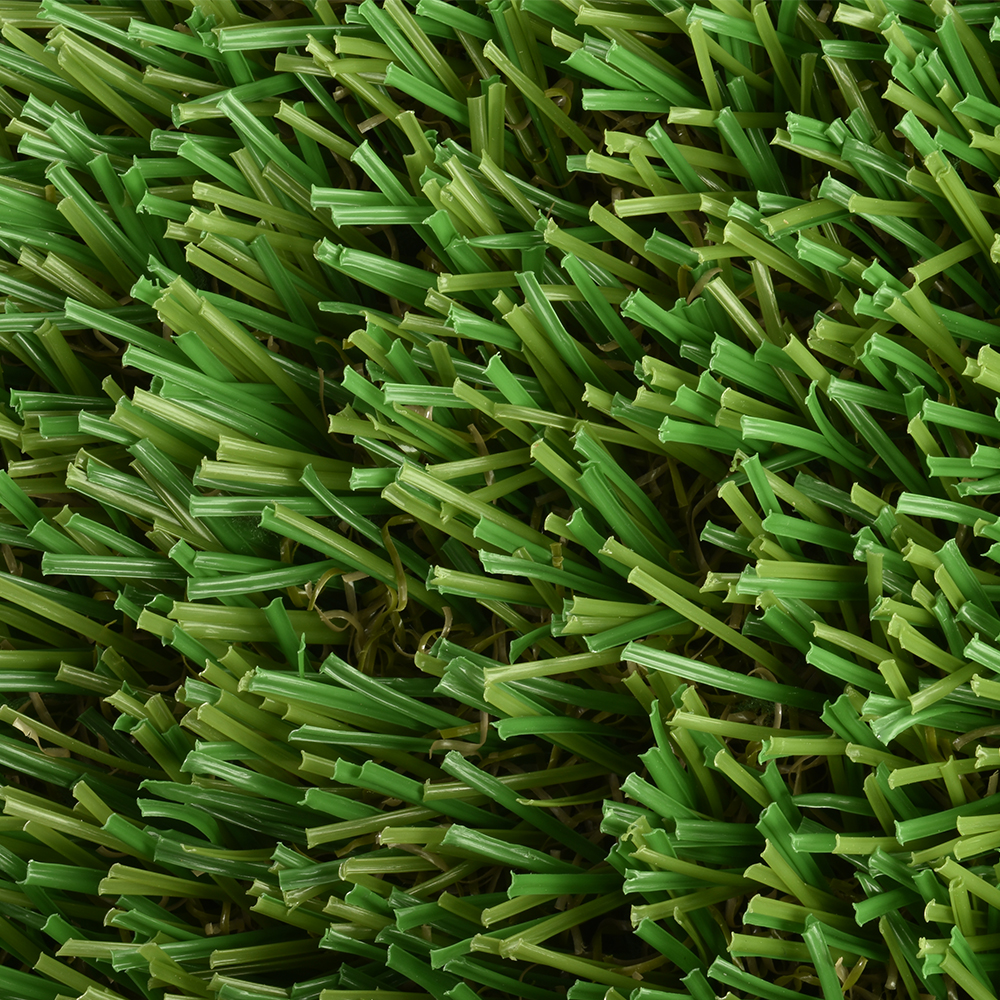 Traffic Blade Silver Artificial Turf top view close up