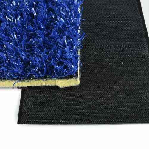 Hook and Loop Attachment Option at Seams turf and velcro