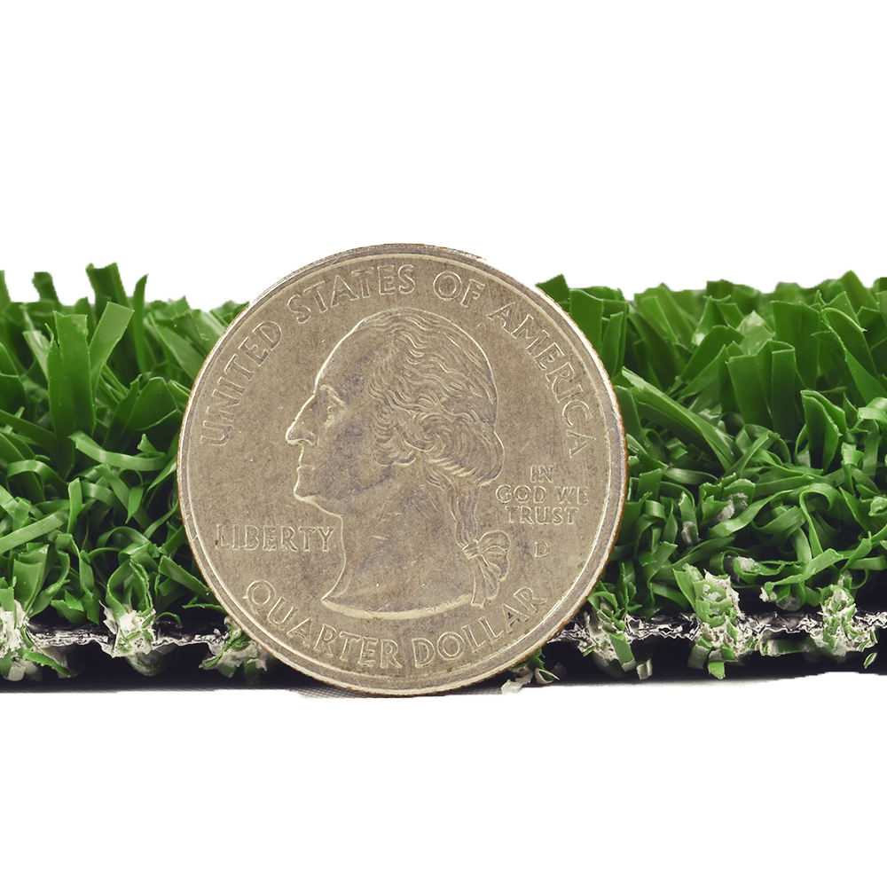 V-Max Lite Artificial Grass Turf 3/4 Inch x 15 Ft. Wide Per SF thickness compared to quarter