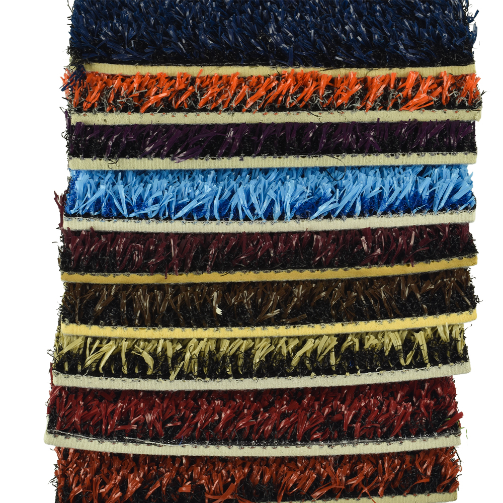 V-Max Artificial Grass Turf All colors stacked
