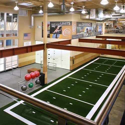 Indoor Gym Turf for Exercise Workout Sled Training