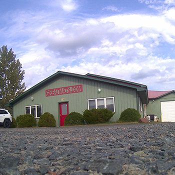Greatmats office front door, located in Milltown WI.