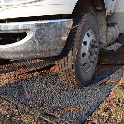 ground protection mats for trucks
