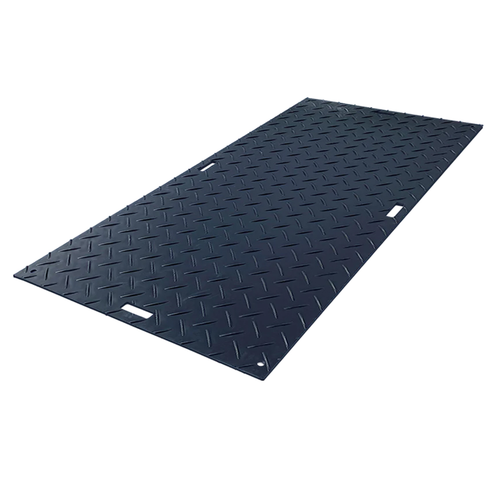 4x8 black ground protection truck mat for heavy equipment