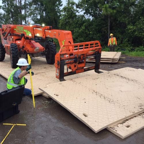 portable ground protection mats