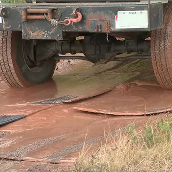 How to Get a Truck Out of Mud  