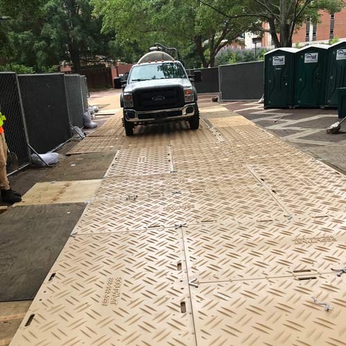 Ground Protection Mats Scout 48 x 96 Inches for Heavy Equipment