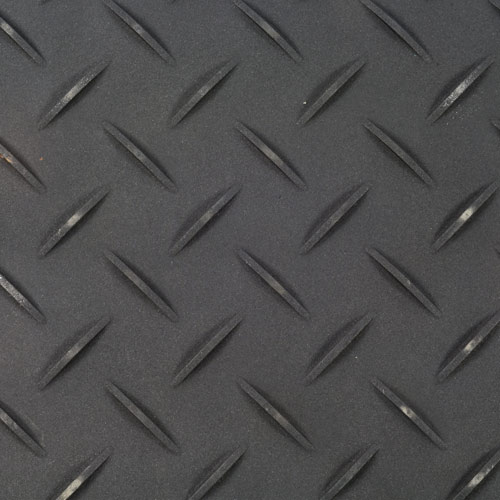 Ground Protection Mats 2x4 ft Black diamond tread