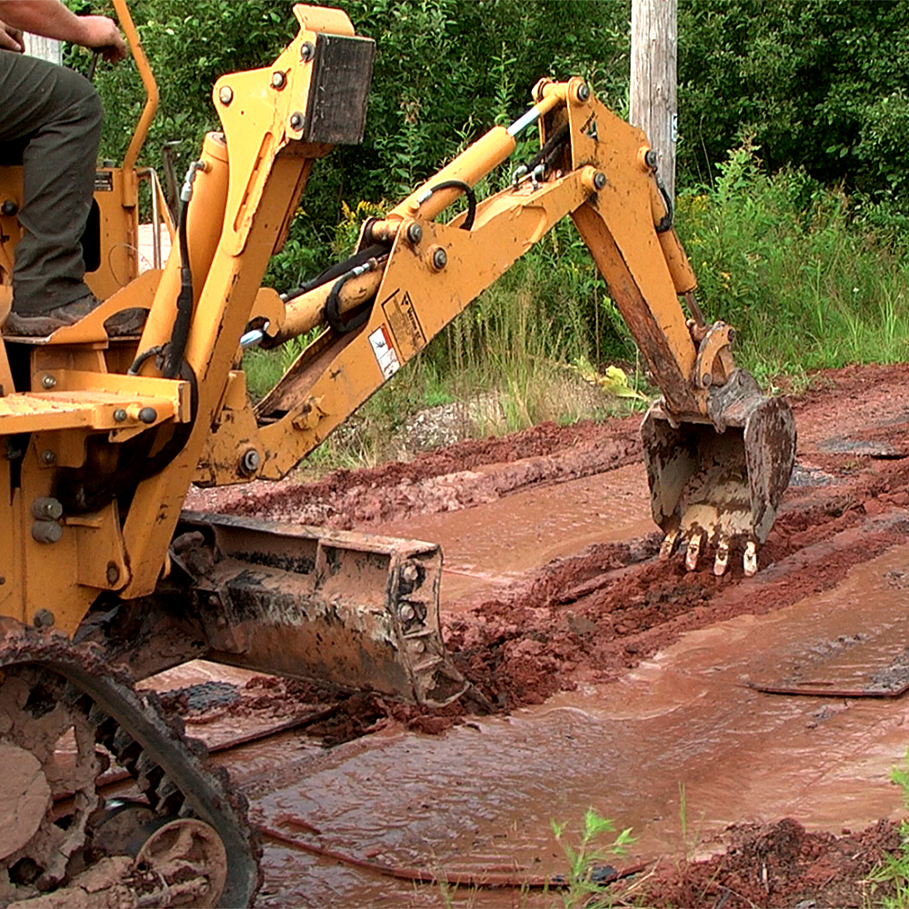 ground protection mats for excavators