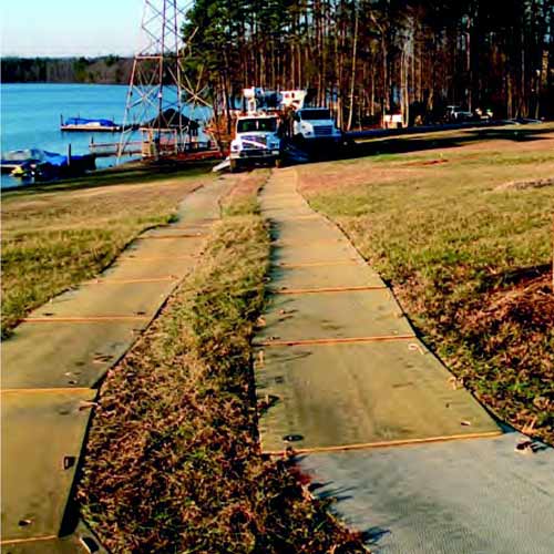 Ground Protection Mats Temporary Road for Cemetery