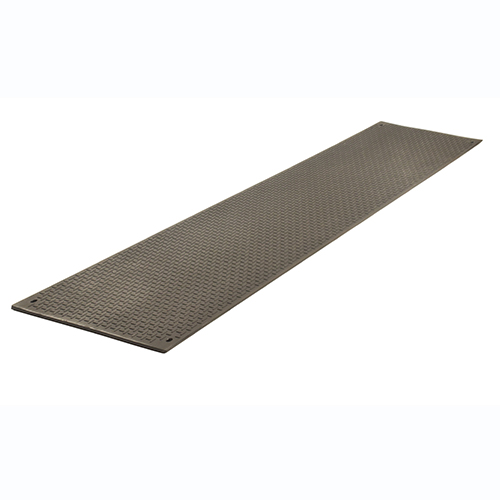 VersaMats Diamond Foot 2x8 ft Black Full Mat