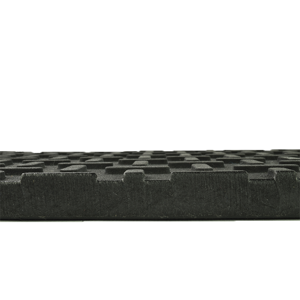 Mat-Pak Ground Protection VersaMats 3x8 ft Black diamond/smooth thickness